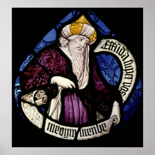 52:Roundel av profeten Ezekiel, 1500-talet Poster (Framsidan)