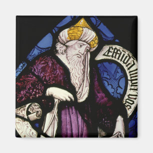 52: Roundel av profeten Ezekiel, 15th århundrade Magnet