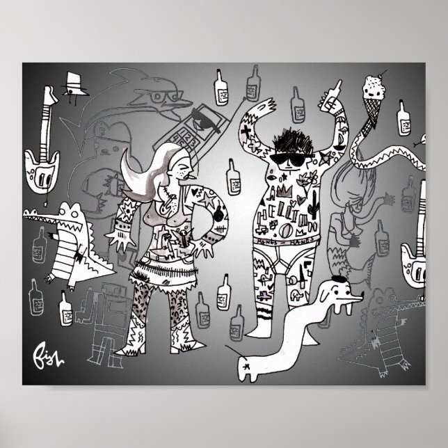 52 veckor Tattoo Poster (Framsidan)