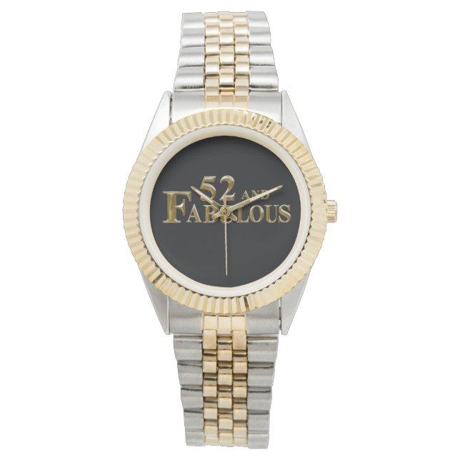 52nd Birthday  Armbandsur (Framsida)