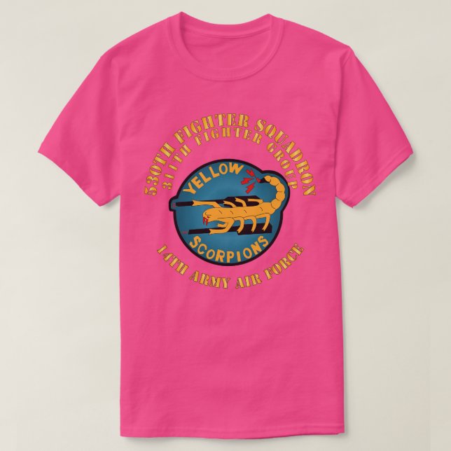 530:e motorget 311th Fighter Group 14th X T Shirt (Design framsida)