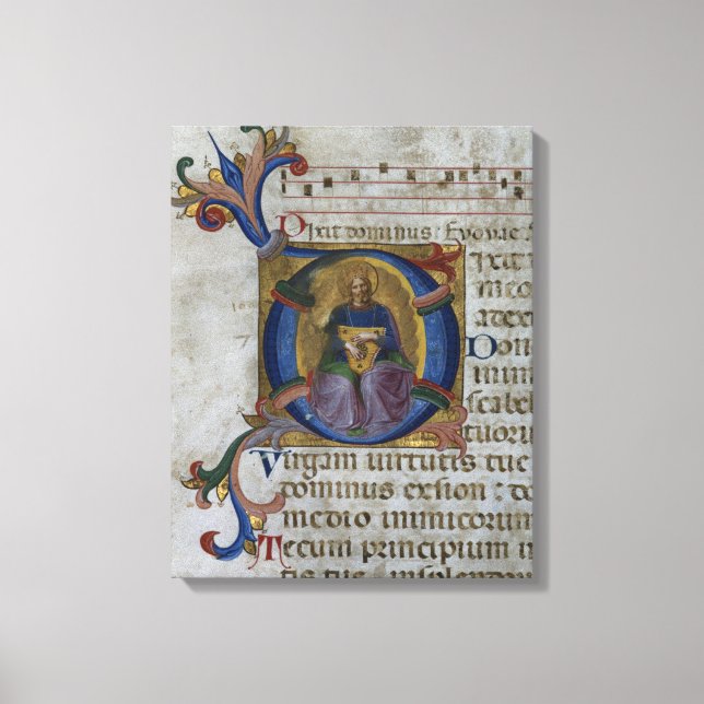 531 f.169v Tidigare "D" som skildrar Ki Canvastryck (Framsida)