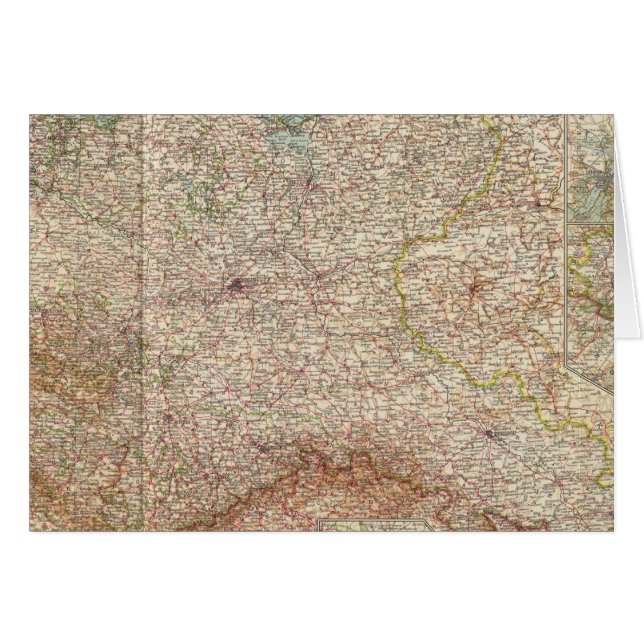 5355 Tysklandare norr Hälsningskort (Framsidan Horizontal)