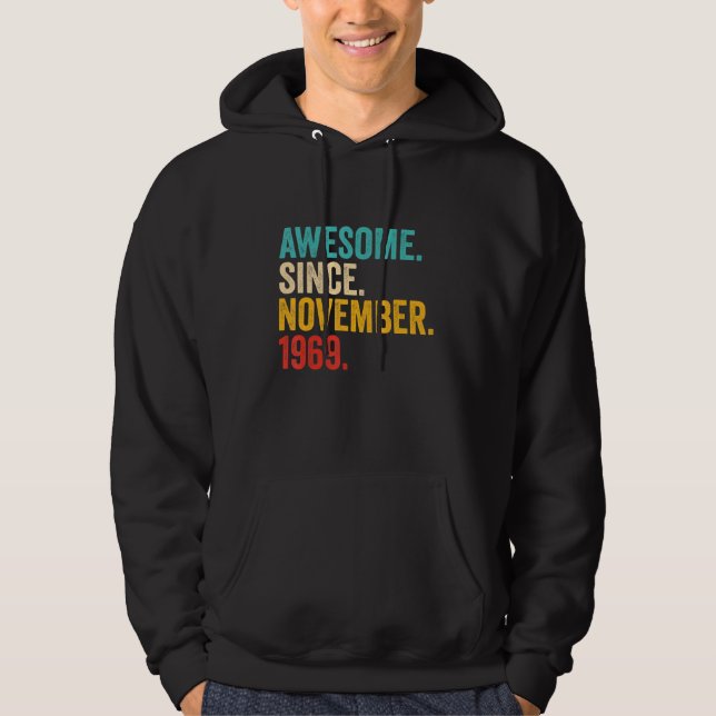 53 år gamla gåvor 53:e födelsedagen Fantastisk sed Hoodie (Framsida)