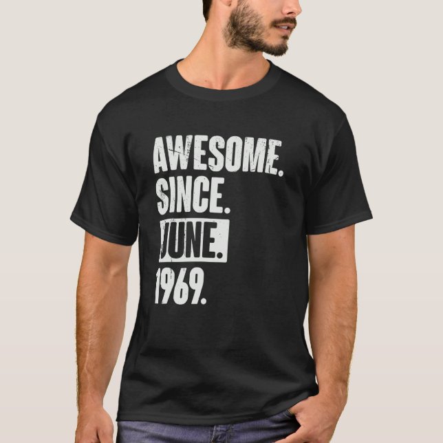 53 år gammal 53:e födelsedagen Fantastisk sedan ju T Shirt (Framsida)