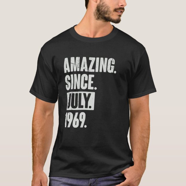 53 år gammal 53:e födelsedagen Fantastisk sedan ju T Shirt (Framsida)