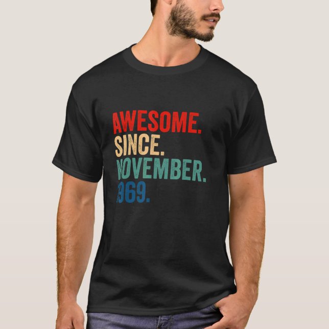 53 år gammal 53:e födelsedagen Fantastisk sedan no T Shirt (Framsida)