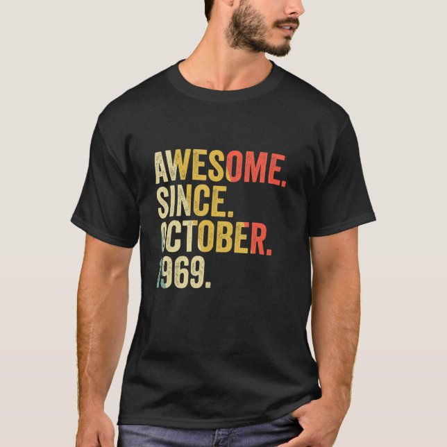 53 år gammal 53:e födelsedagen Fantastisk sedan ok T Shirt (Framsida)