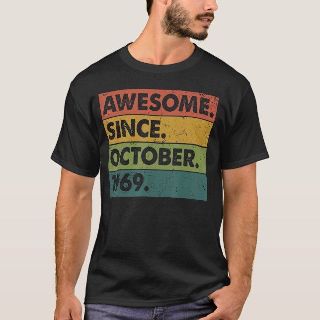 53 år gammal 53:e födelsedagen Fantastisk sedan ok T Shirt (Framsida)