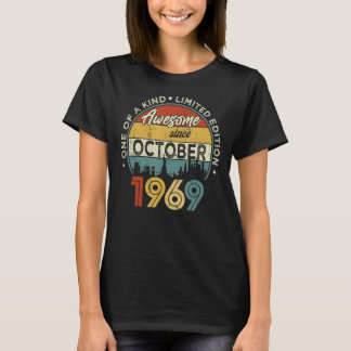 53 år gammal Fantastisk sedan oktober 1969 53:e få T Shirt