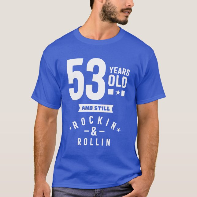 53 år gammal gåva | 53:e födelsedag t shirt (Framsida)