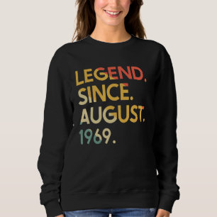 53 år gammal Vintage sedan augusti 1969 53:e T Shirt