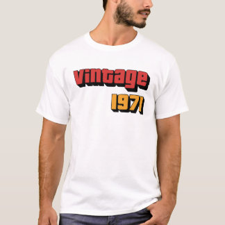 53-åriga Manar-Vintagen för kvinnor 1971, 53:e föd T Shirt