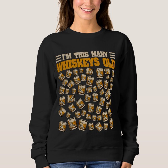 53-åriga Whiskey Drinker Bourbon 53:e födelsedagen T Shirt (Framsida)