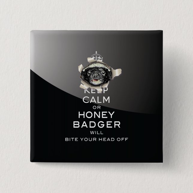 [53] Behållans Lugn eller Honey badger... Knapp (Framsida)