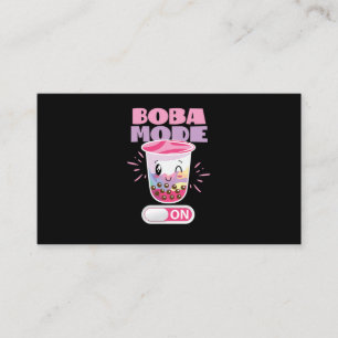 53.Boba Tea Boba Mode på Visitkort