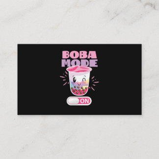 53.Boba Tea Boba Mode på Visitkort