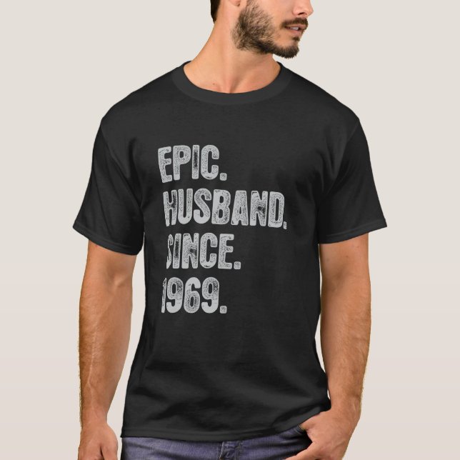 53:e Bröllop-årsdagen för hans Epic Make sedan T Shirt (Framsida)