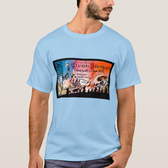 53:e Elvish: Endast frontbild T Shirt (Framsida)