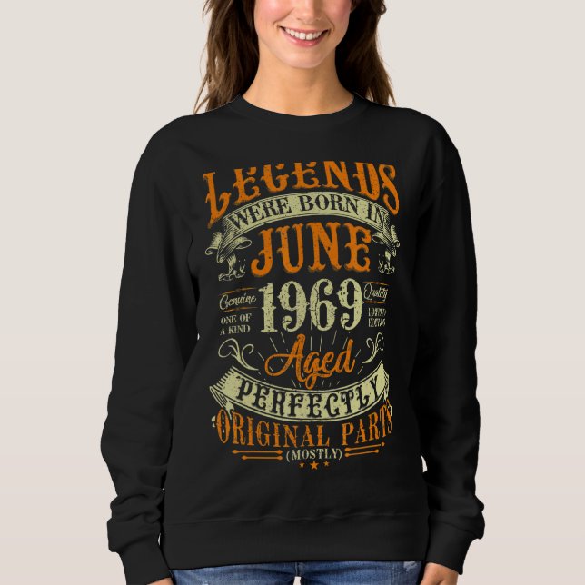 53:e födelsedag 53 år gamla släktingar födda i jun t shirt (Framsida)