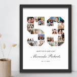 53:e födelsedag nummer 53 Anpassningsbars fotokoll Poster<br><div class="desc">Fira 53-årsdagen med den här personligen poster 53 fotosamlingar. Anpassadets gåva är också perfekt för bröllop-årsdagen. Det är ett underbart sätt att visning värdefulla minnen från ditt bröllop och gifta liv. Poster innehåller en samling foton som fångar in dessa speciella ögonblick och kan anpassas med namn, födelsedatum eller årsdatum. Det...</div>