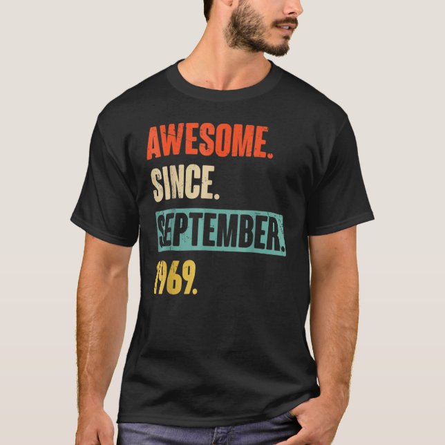 53:e födelsedagen 53 år gammal Fantastisk sedan se T Shirt (Framsida)