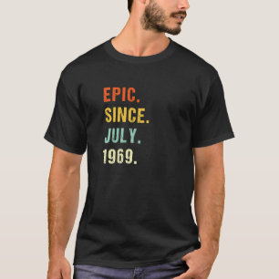 53:e födelsedagen Epic sedan juli 1969 53 år gamma T Shirt