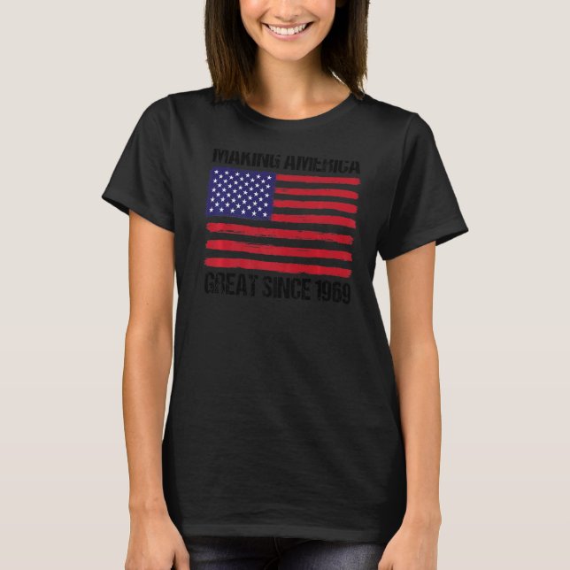 53:e födelsedagen Skapar Amerika Underbart sedan 1 T Shirt (Framsida)