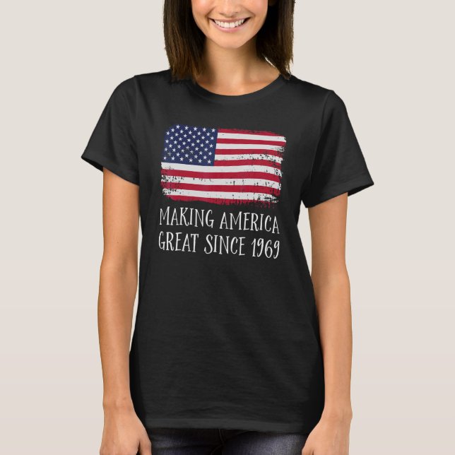 53:e födelsedagen Skapar Amerika Underbart sedan 1 T Shirt (Framsida)