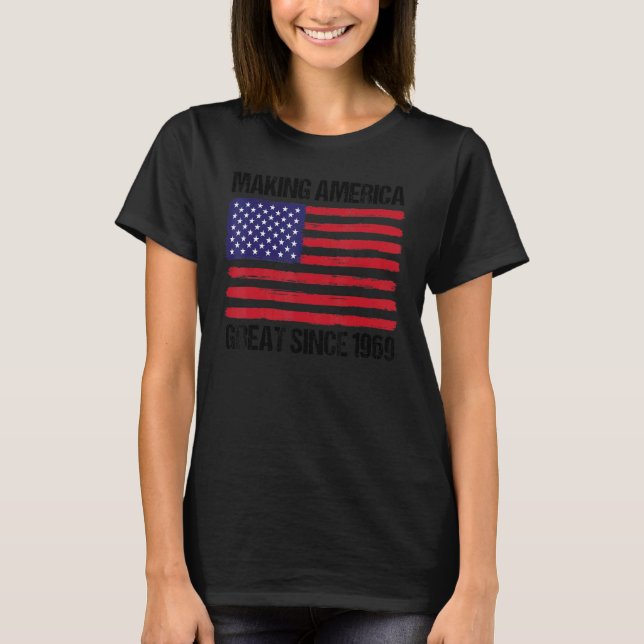 53:e födelsedagen Skapar Amerika Underbart sedan 1 T Shirt (Framsida)