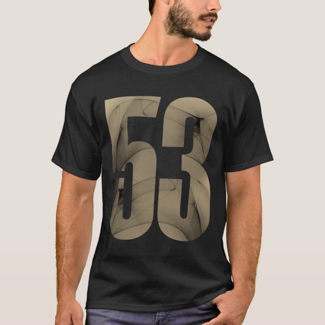 53:e födelsedagsfirandet t shirt (Framsida)