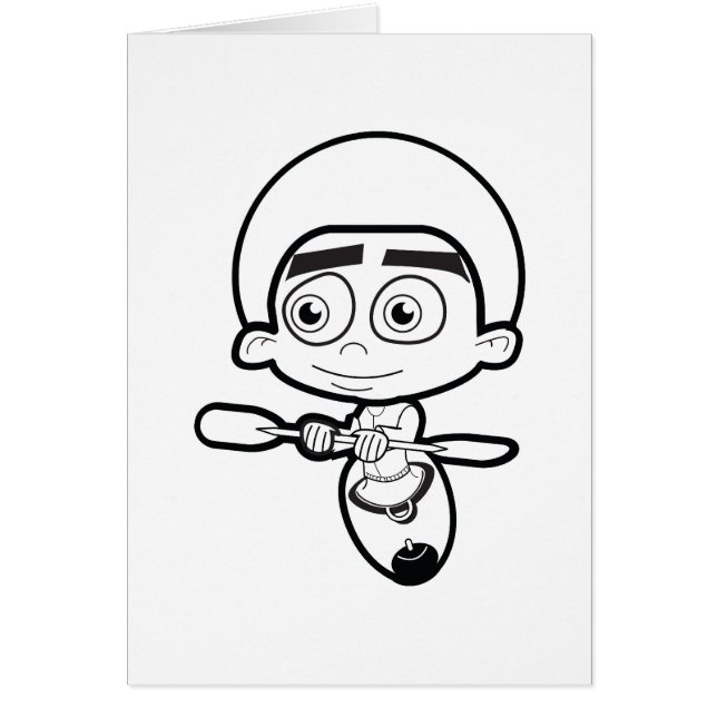 53_paddler2 hälsningskort (Framsidan)