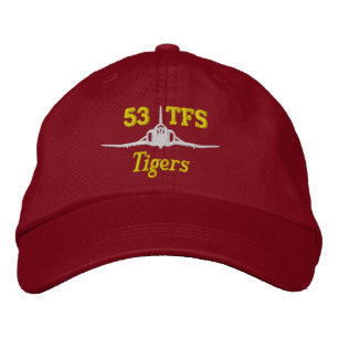 53 TFS F-4 Golf Hat Broderad Keps