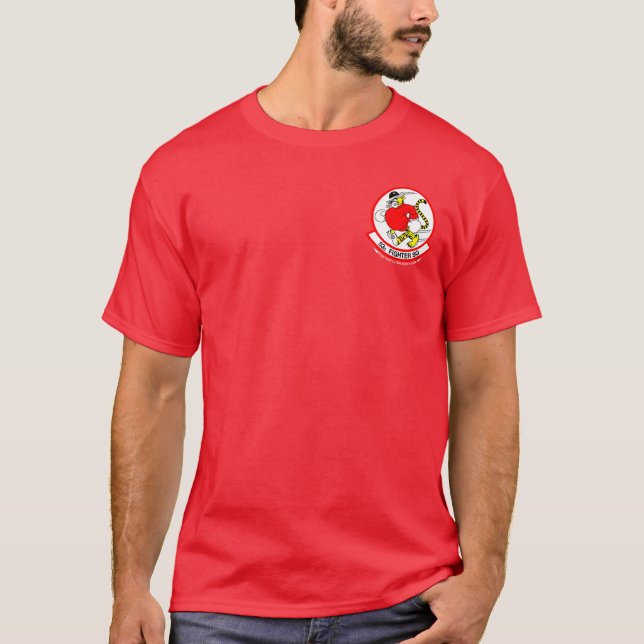 53 TFS-Nato-tigrar Tee Shirt (Framsida)