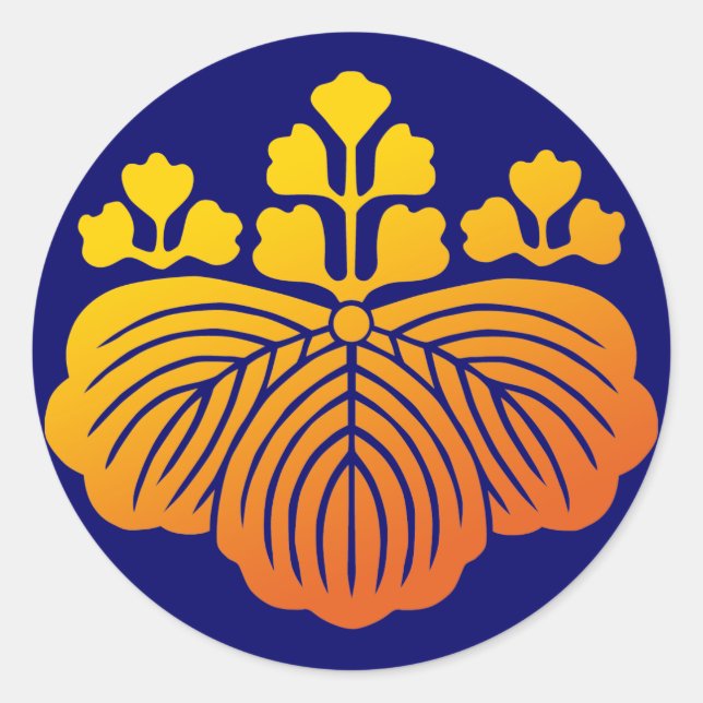 53kiri(YO) Runt Klistermärke (Framsida)