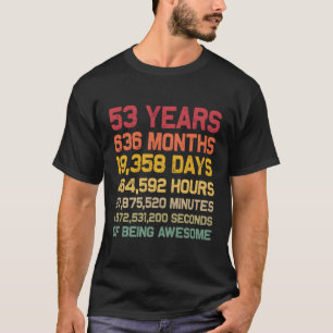 53RD-sänkning för 53 T Shirt
