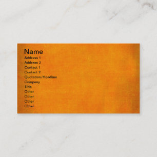 5451_sport ORANGE POPSICLE STRUKTUR BACKGROUND TEM Visitkort