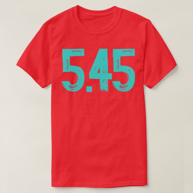 545 mm kaliber t shirt (Design framsida)
