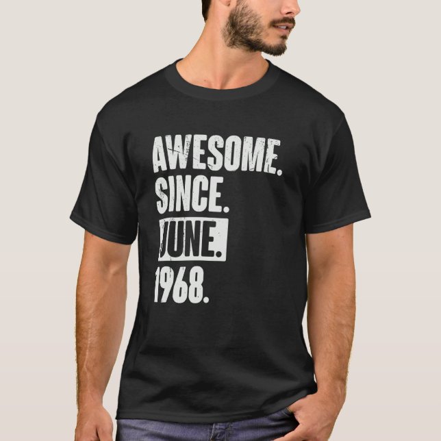 54 år gammal 54:e födelsedagen Fantastisk sedan ju T Shirt (Framsida)