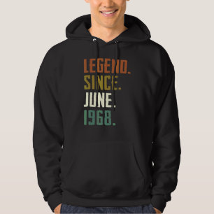 54 år gammal förklaring sedan juni 1968 54:e födel hoodie