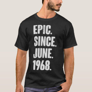 54 år Gammal gåva 54:e födelsedagen Epic sedan 19 T Shirt