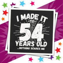 54 år gammalt sarkastiskt minne funny 54:e födelse