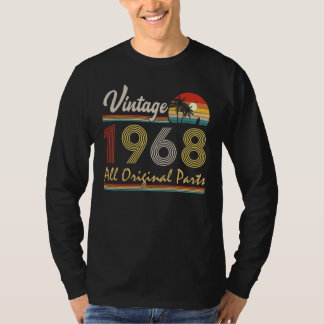54-årig Vintage 1968, alla originaldelar, 54:e Bi T Shirt