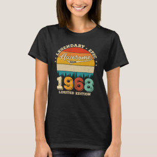 54-åriga Fantastisk sedan 1968 54:e födelsedagspre T Shirt
