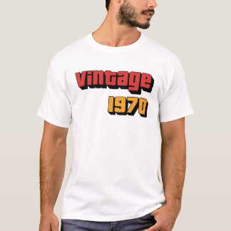54-åriga Manar-Vintagen för kvinnor 1970, 54:e föd T Shirt