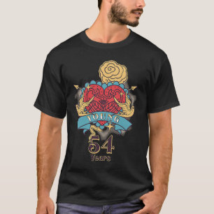 54 års ungdom t shirt