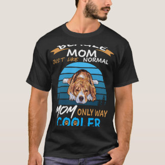 54 Beagle Mamma Cooler T Shirt