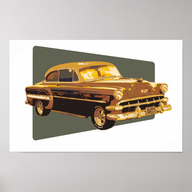 54 Chevy Poster (Framsidan)