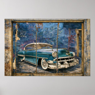 '54 Chevy Vägg Bild Poster
