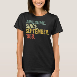 54:e födelsedagen Fantastisk sedan september 1968  T Shirt